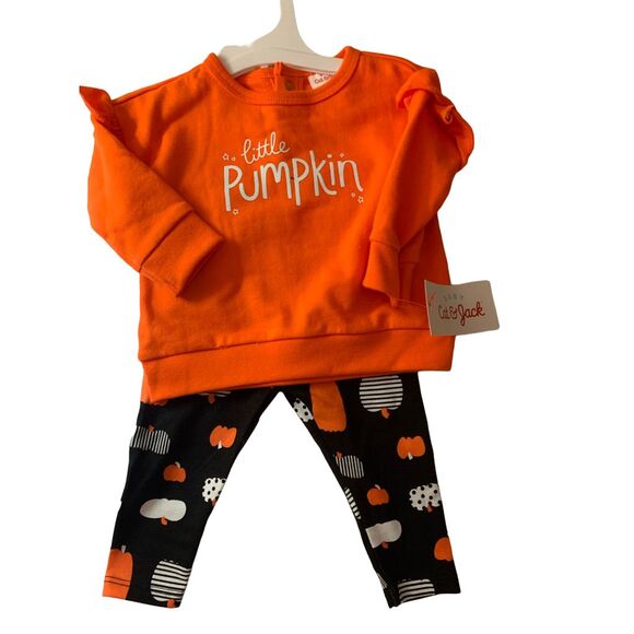 Little Pumpkin Fall 2 Piece Set 3-6 - Picture 7 of 9